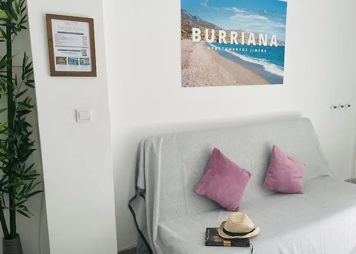 公寓 Estudio Jimena Burriana En El Centro De 内尔哈