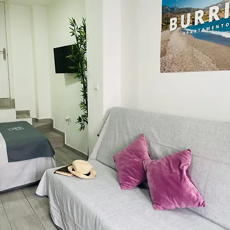 Апартаменты Estudio Jimena Burriana En El Centro De